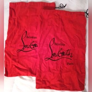 (14"x9") Christian Louboutin Shoe Dust Bags